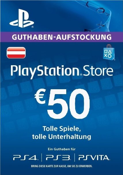 PlayStation Store €50